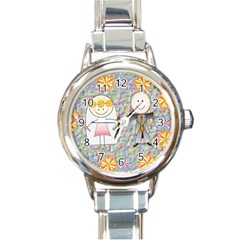 RELOJ NOVIOS - Round Italian Charm Watch