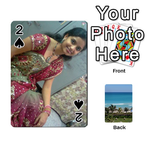 Playing Card 2 By Saurabh Front - Spade2