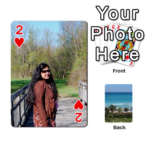 Playing Card 2 By Saurabh Front - Heart2