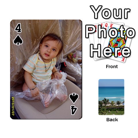Playing Card 2 By Saurabh Front - Spade4