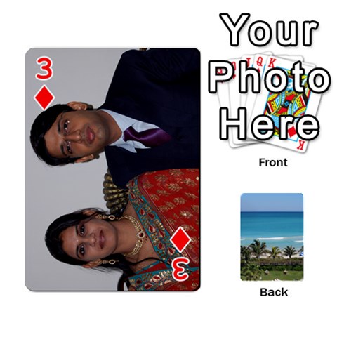 Playing Card 2 By Saurabh Front - Diamond3