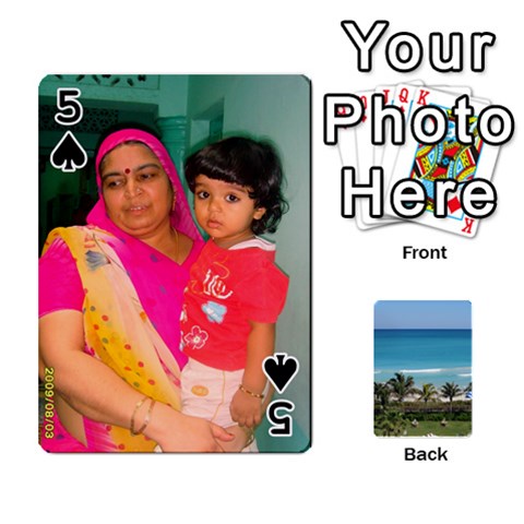 Playing Card 2 By Saurabh Front - Spade5