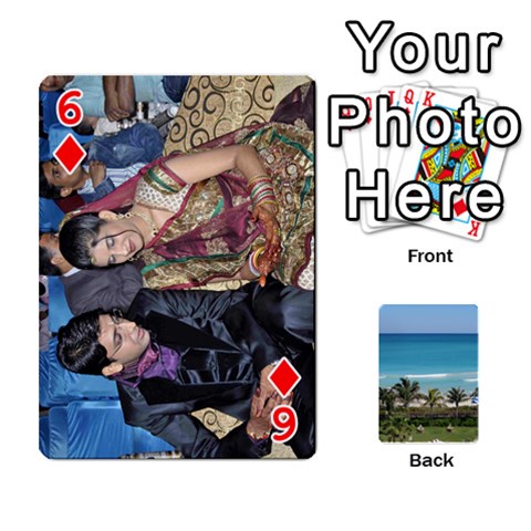 Playing Card 2 By Saurabh Front - Diamond6