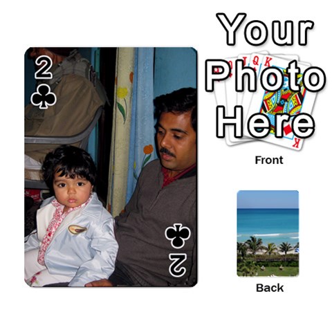 Playing Card 2 By Saurabh Front - Club2