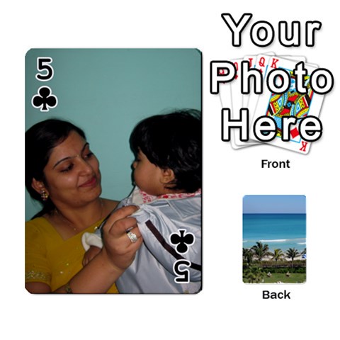 Playing Card 2 By Saurabh Front - Club5