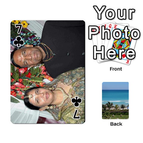 Playing Card 2 By Saurabh Front - Club7