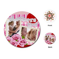 Mother gift - Playing Cards Single Design (Round)