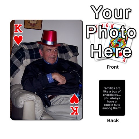 King Playcards1 By Cheryl Front - HeartK