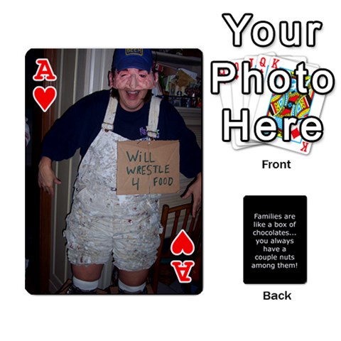 Ace Playcards1 By Cheryl Front - HeartA