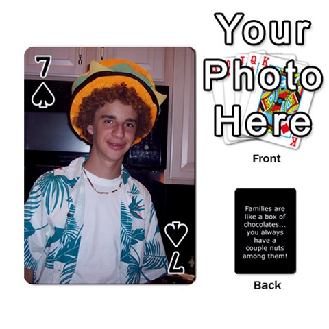 Playcards1 By Cheryl Front - Spade7