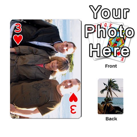 Travis Card Deck By Travis Bruno Front - Heart3