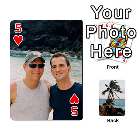 Travis Card Deck By Travis Bruno Front - Heart5