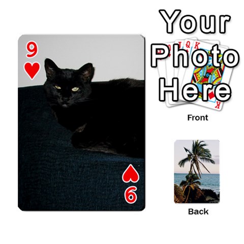 Travis Card Deck By Travis Bruno Front - Heart9