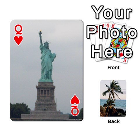 Queen Travis Card Deck By Travis Bruno Front - HeartQ