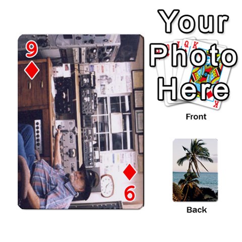Travis Card Deck By Travis Bruno Front - Diamond9