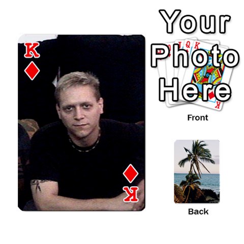King Travis Card Deck By Travis Bruno Front - DiamondK