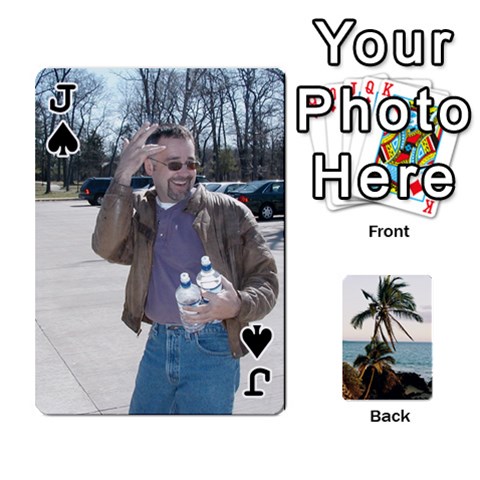 Jack Travis Card Deck By Travis Bruno Front - SpadeJ