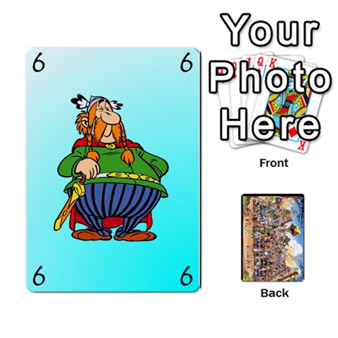 Queen Asterix Battleline Deck1 By Alvise Fiume Front - HeartQ