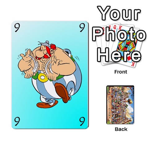 Asterix Battleline Deck1 By Alvise Fiume Front - Diamond2