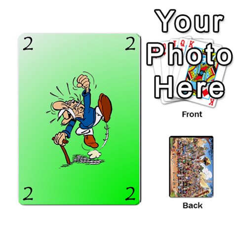 Asterix Battleline Deck1 By Alvise Fiume Front - Diamond4