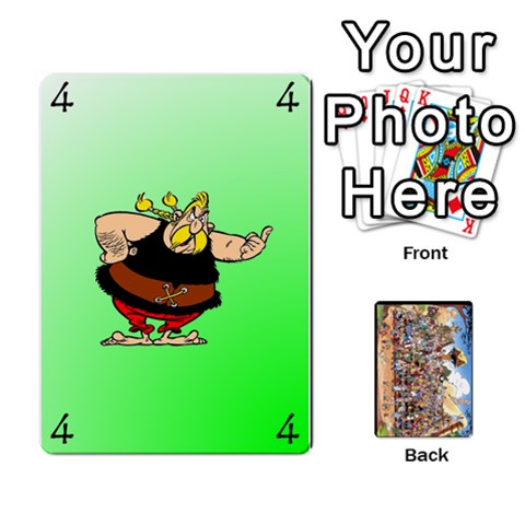 Asterix Battleline Deck1 By Alvise Fiume Front - Diamond6