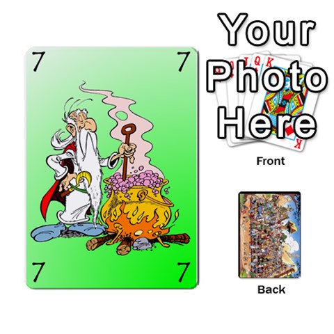 Asterix Battleline Deck1 By Alvise Fiume Front - Diamond9