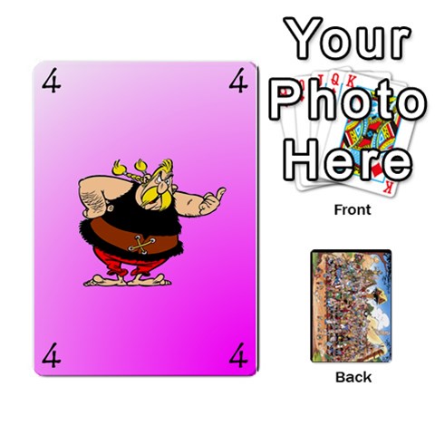 Asterix Battleline Deck1 By Alvise Fiume Front - Club2