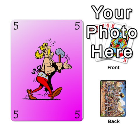 Asterix Battleline Deck1 By Alvise Fiume Front - Club3