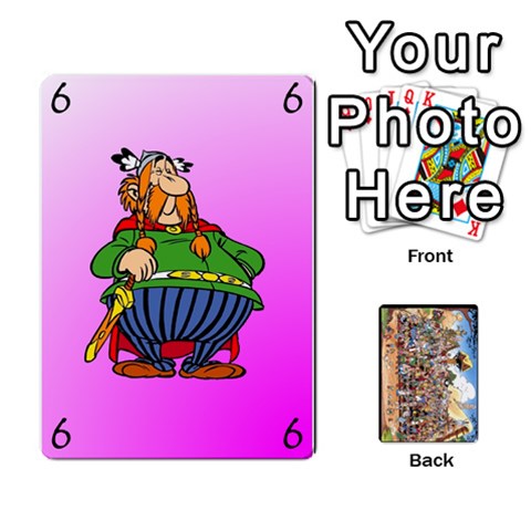 Asterix Battleline Deck1 By Alvise Fiume Front - Club4