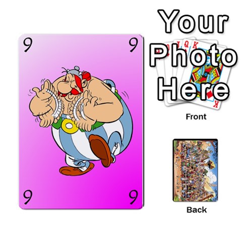 Asterix Battleline Deck1 By Alvise Fiume Front - Club7