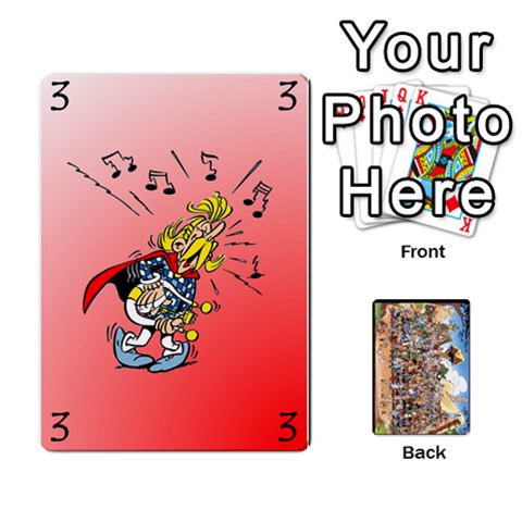Asterix Battleline Deck1 By Alvise Fiume Front - Club10