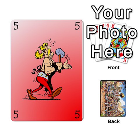 Queen Asterix Battleline Deck1 By Alvise Fiume Front - ClubQ