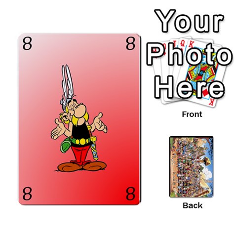 Asterix Battleline Deck1 By Alvise Fiume Front - Joker1