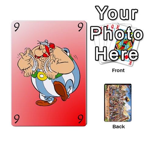 Asterix Battleline Deck1 By Alvise Fiume Front - Joker2