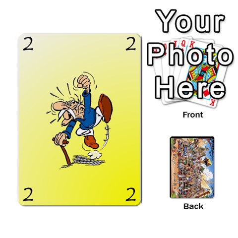Asterix Battleline Deck2 By Alvise Fiume Front - Spade3