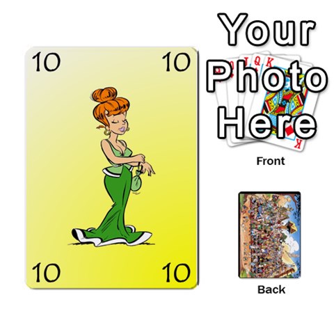Asterix Battleline Deck2 By Alvise Fiume Front - Heart3