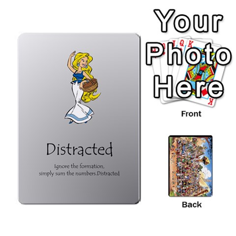 Asterix Battleline Deck2 By Alvise Fiume Front - Heart5