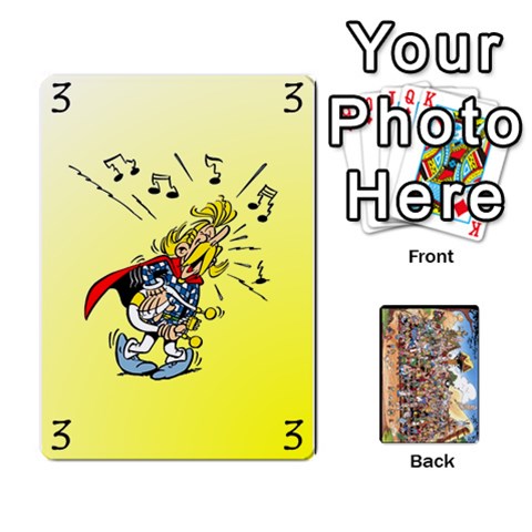 Asterix Battleline Deck2 By Alvise Fiume Front - Spade4