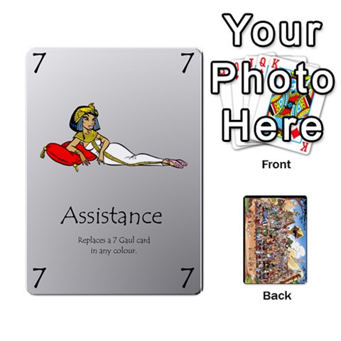 Jack Asterix Battleline Deck2 By Alvise Fiume Front - HeartJ
