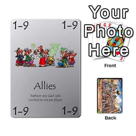 Asterix Battleline Deck2 By Alvise Fiume Front - Diamond2
