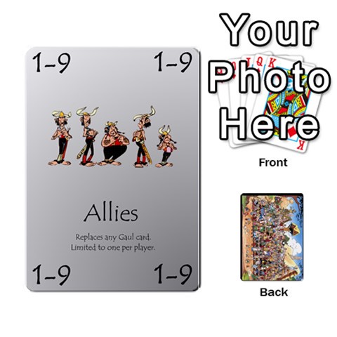 Asterix Battleline Deck2 By Alvise Fiume Front - Diamond4