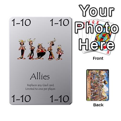 Asterix Battleline Deck2 By Alvise Fiume Front - Diamond5