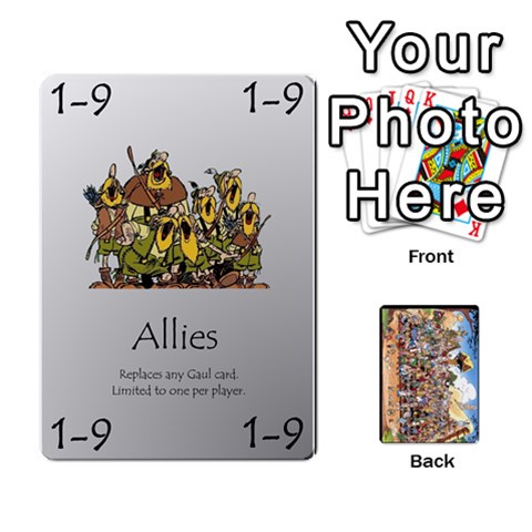 Asterix Battleline Deck2 By Alvise Fiume Front - Diamond6