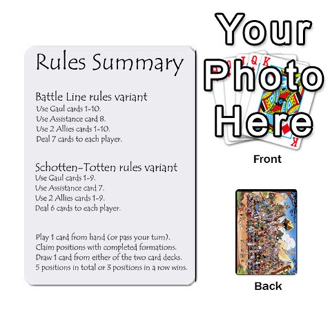 Asterix Battleline Deck2 By Alvise Fiume Front - Diamond9