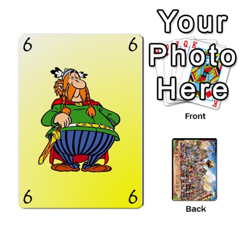 Asterix Battleline Deck2 By Alvise Fiume Front - Spade7