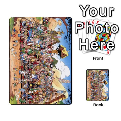Asterix Battleline Deck2 By Alvise Fiume Back