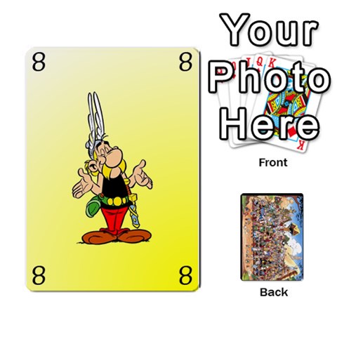 Asterix Battleline Deck2 By Alvise Fiume Front - Spade9
