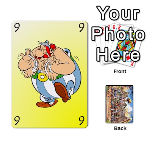 Asterix Battleline Deck2 By Alvise Fiume Front - Spade10