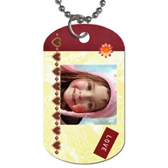 Sage - for MawMaw & PopPop - Dog Tag (One Side)