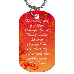 YM/YW dog tag - Dog Tag (One Side)